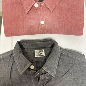 3 J Crew  Casual Button-Down Shirts. Sz M